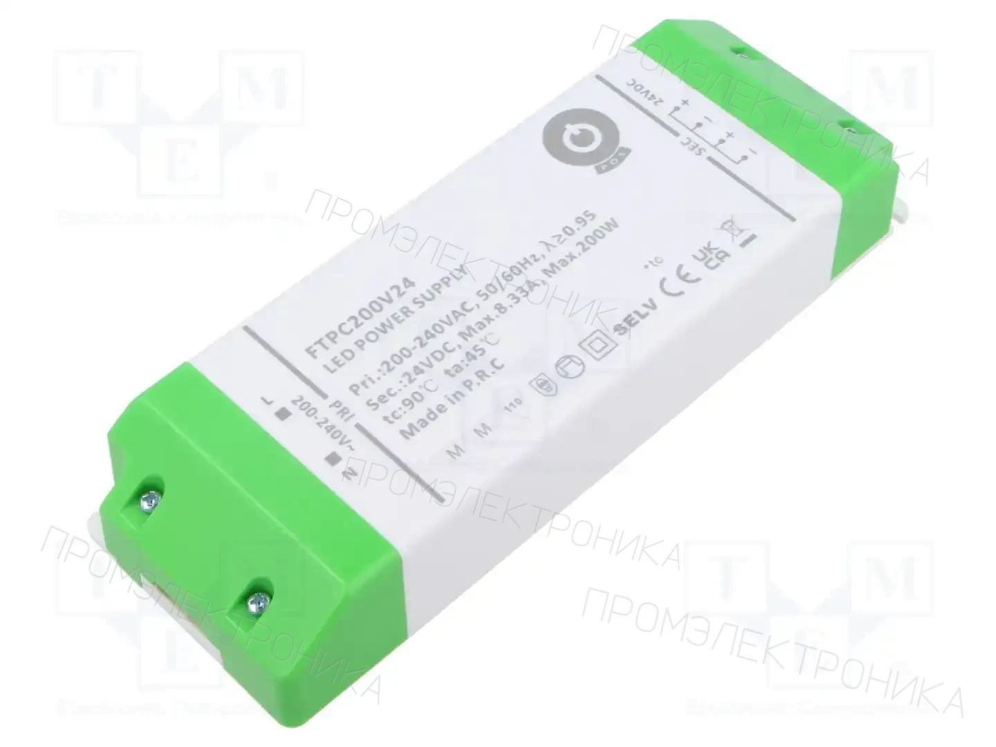 POS FTPC200V24 — Блоки питания для LED