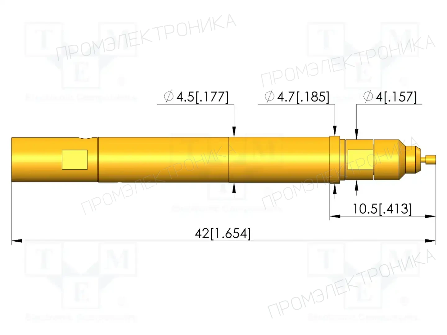 INGUN HFS-860 303 090 A 5342 SSMP — Измерительные щупы