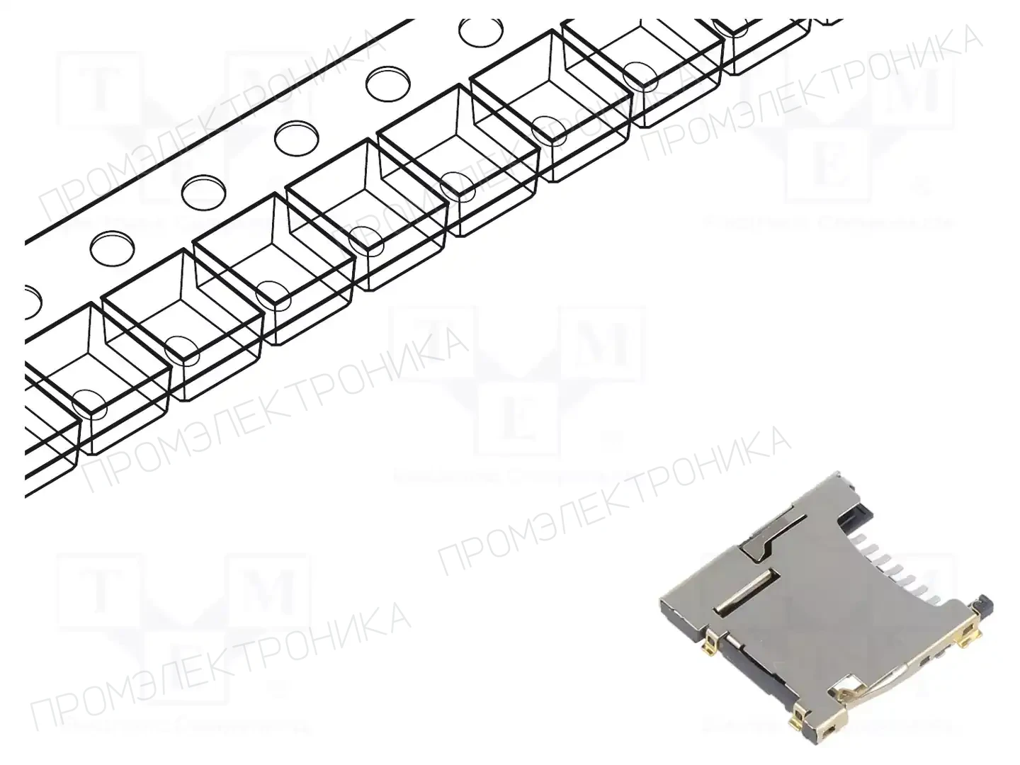 GCT MEM2090-00-145-00-A — Разъeмы для карт