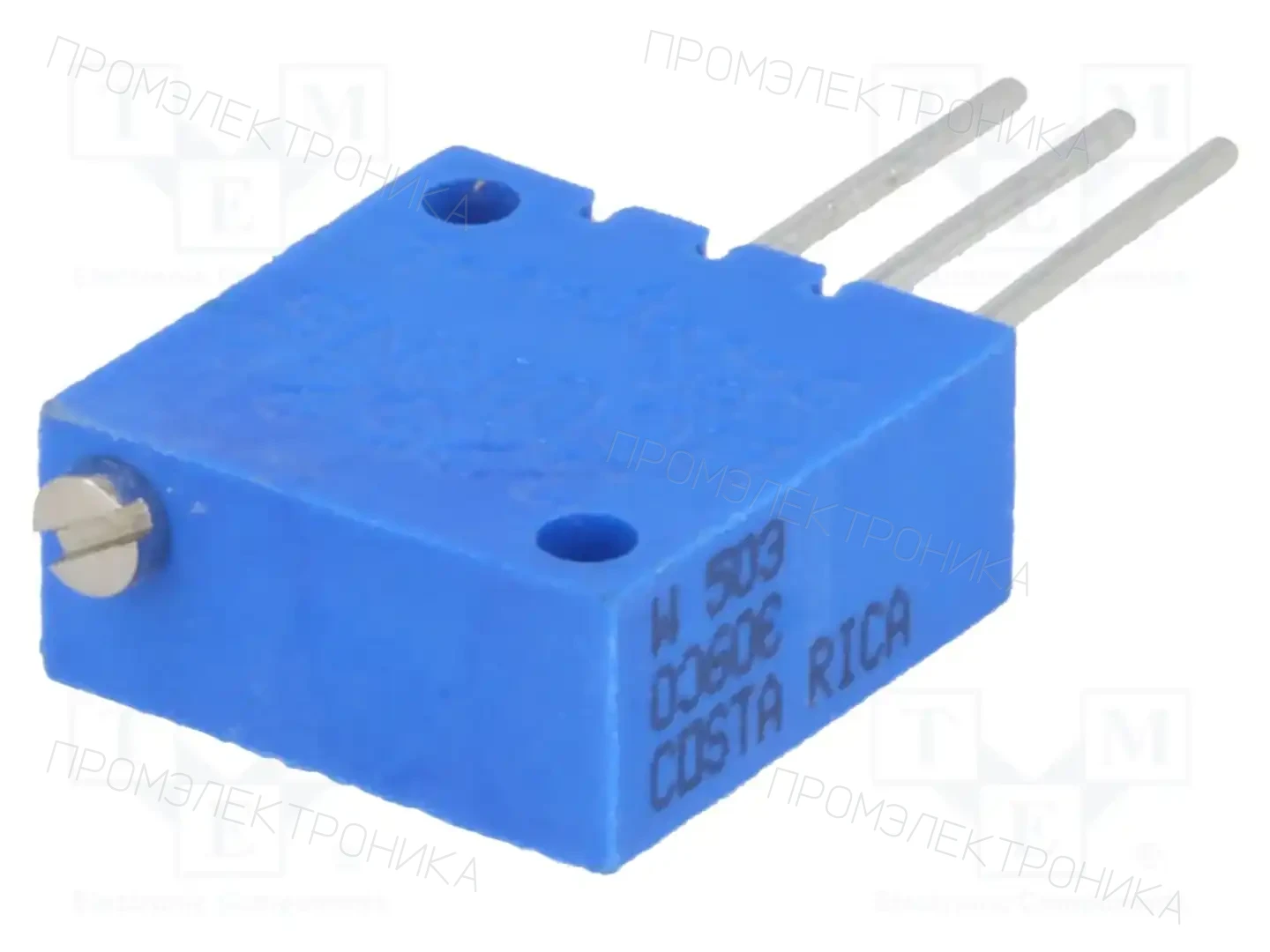 BOURNS 3252W-1-503LF — Потенциометры THT многооборотные 1/2 дм