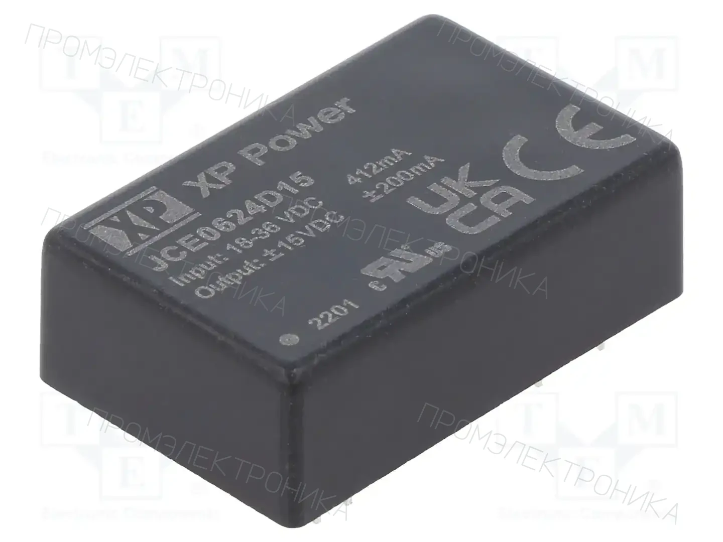 XP POWER JCE0624D15 — Преобразователи DC/DC
