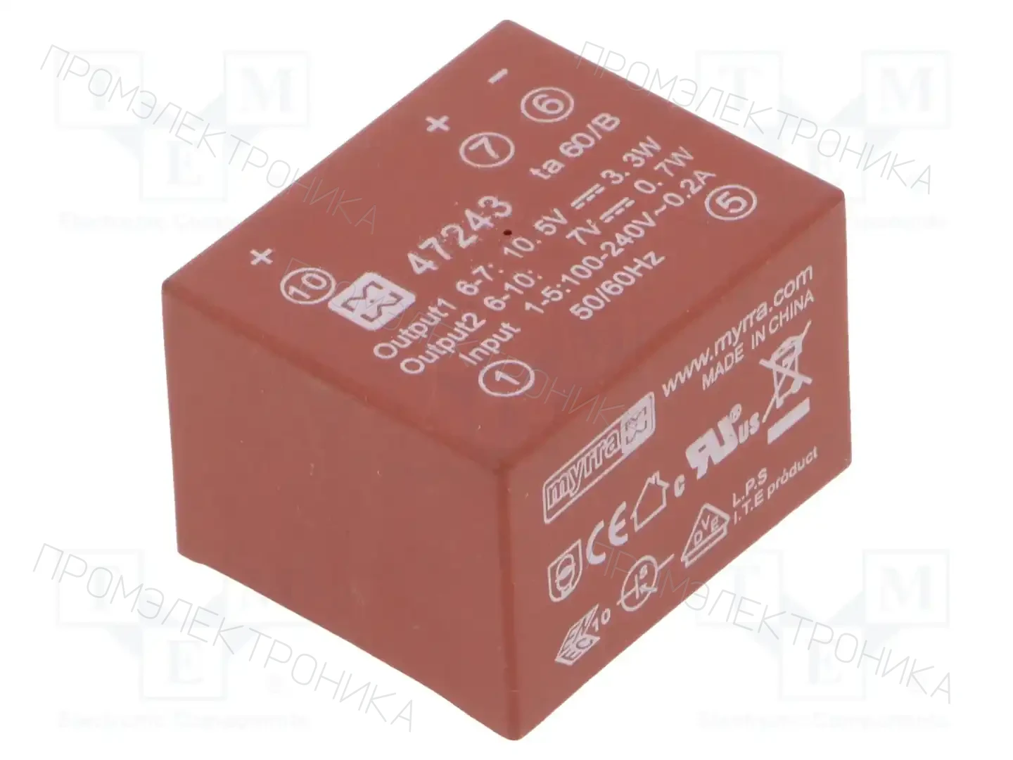MYRRA 47243 — Преобразователи AC/DC для PCB