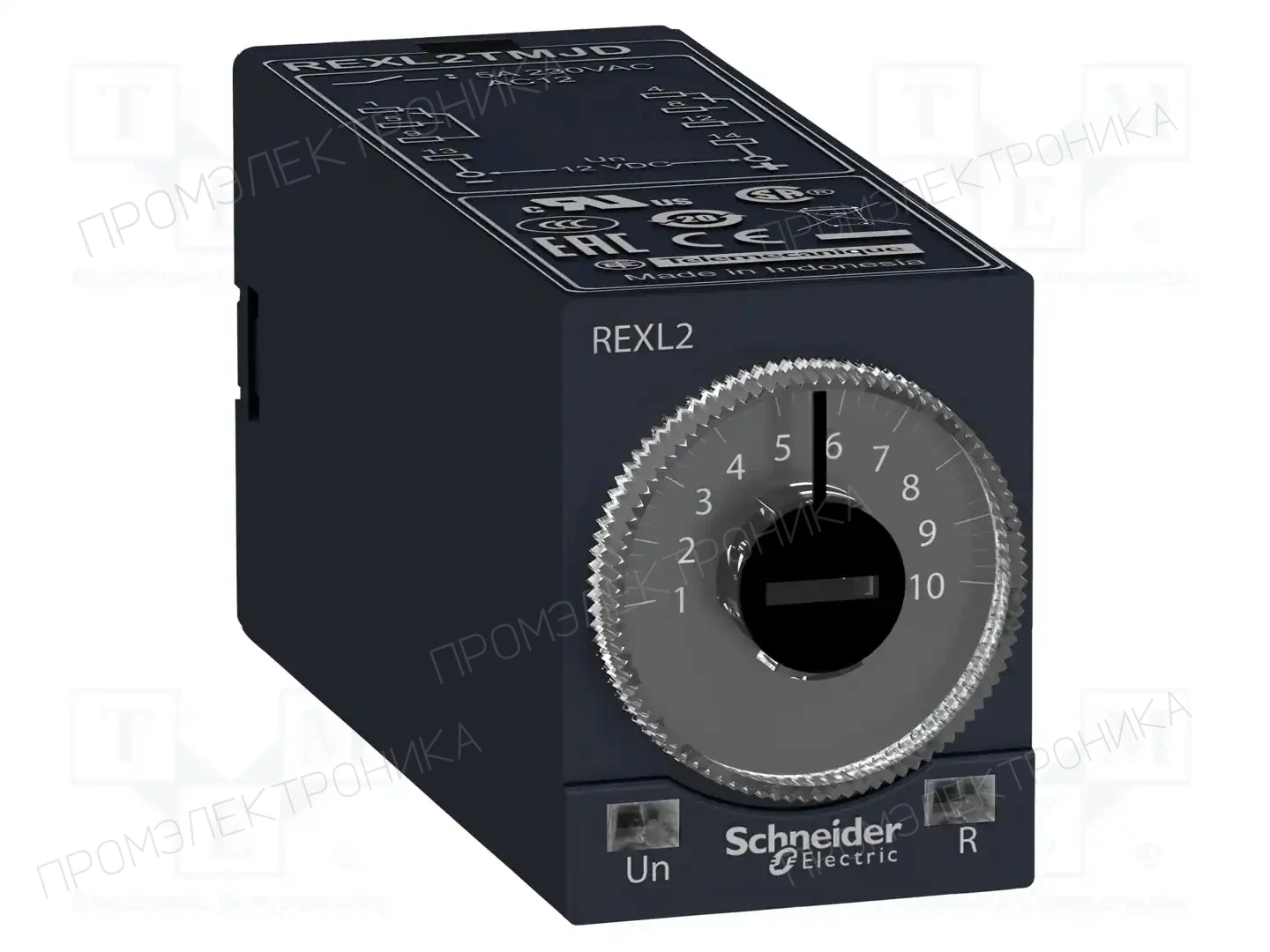 SCHNEIDER ELECTRIC REXL2TMF7 — Временные аналоговые реле