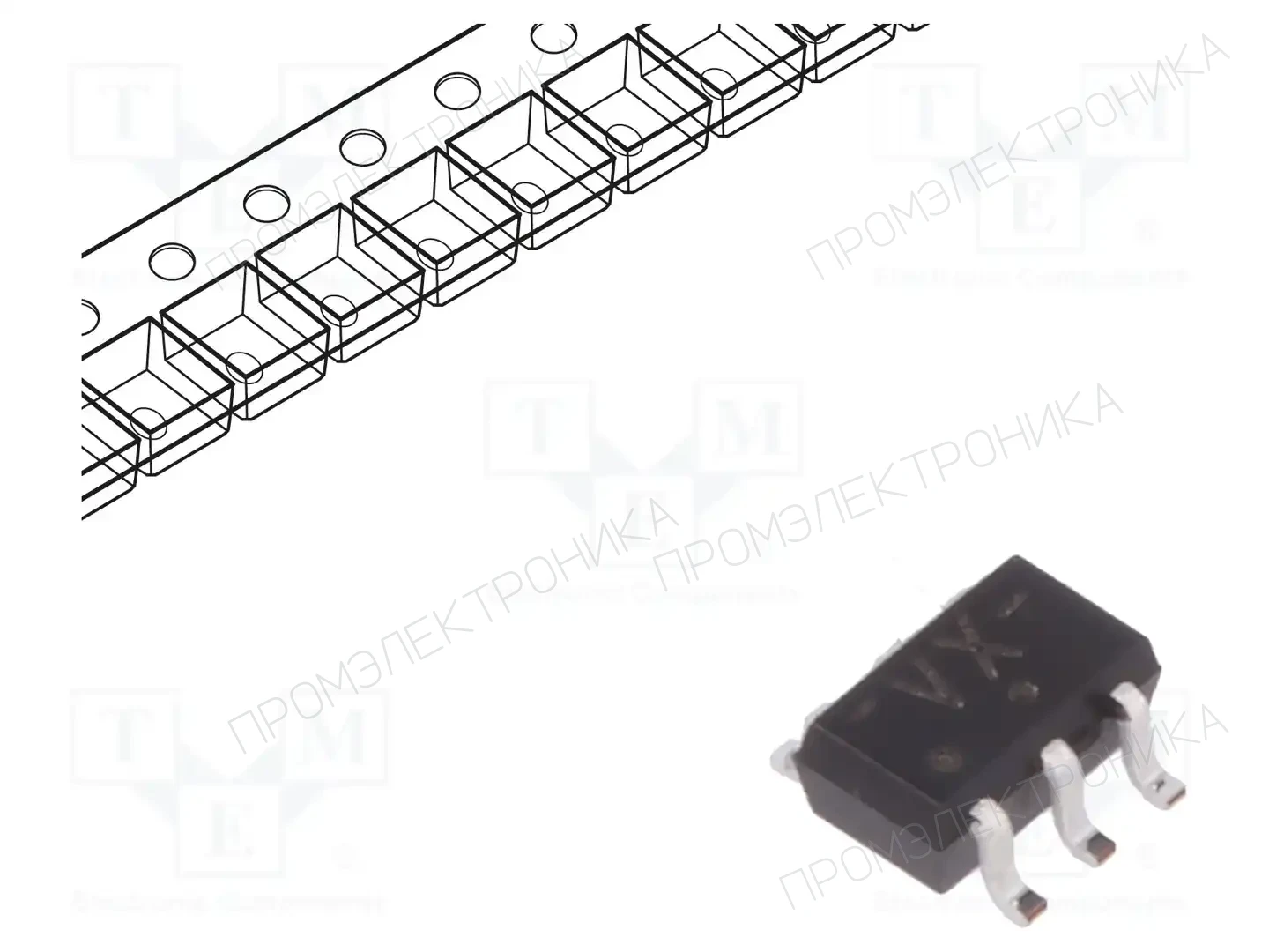 NEXPERIA 74LVC1GX04GW,125 — Ворота, инверторы