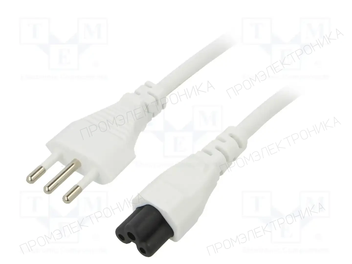 LIAN DUNG LT-319+535 H05VV-F 3X0.75 WHT 5M — Кабели питания компьютерные и универс