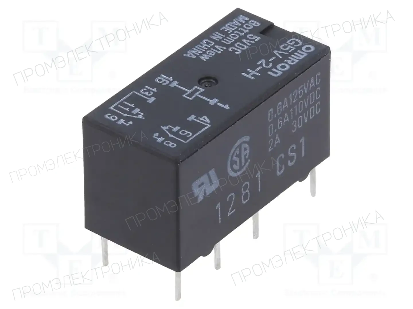 OMRON Electronic Components G5V-2-H 5DC — Реле электромагн. миниатюрные