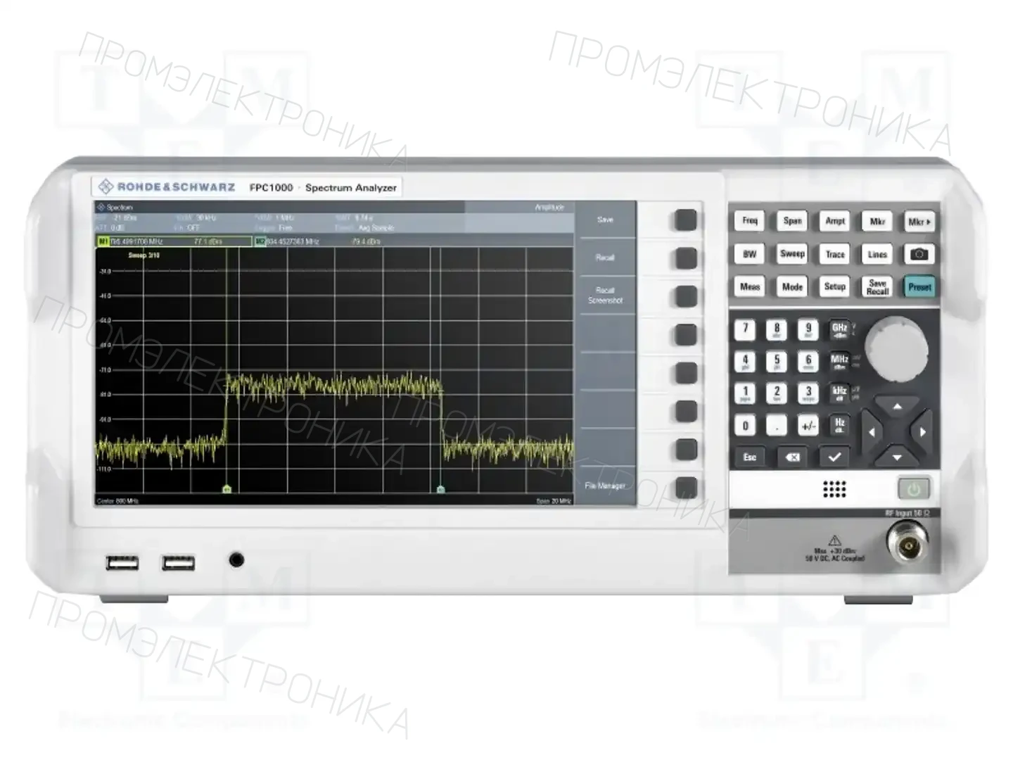 ROHDE & SCHWARZ FPC-P1TG — Анализаторы спектра
