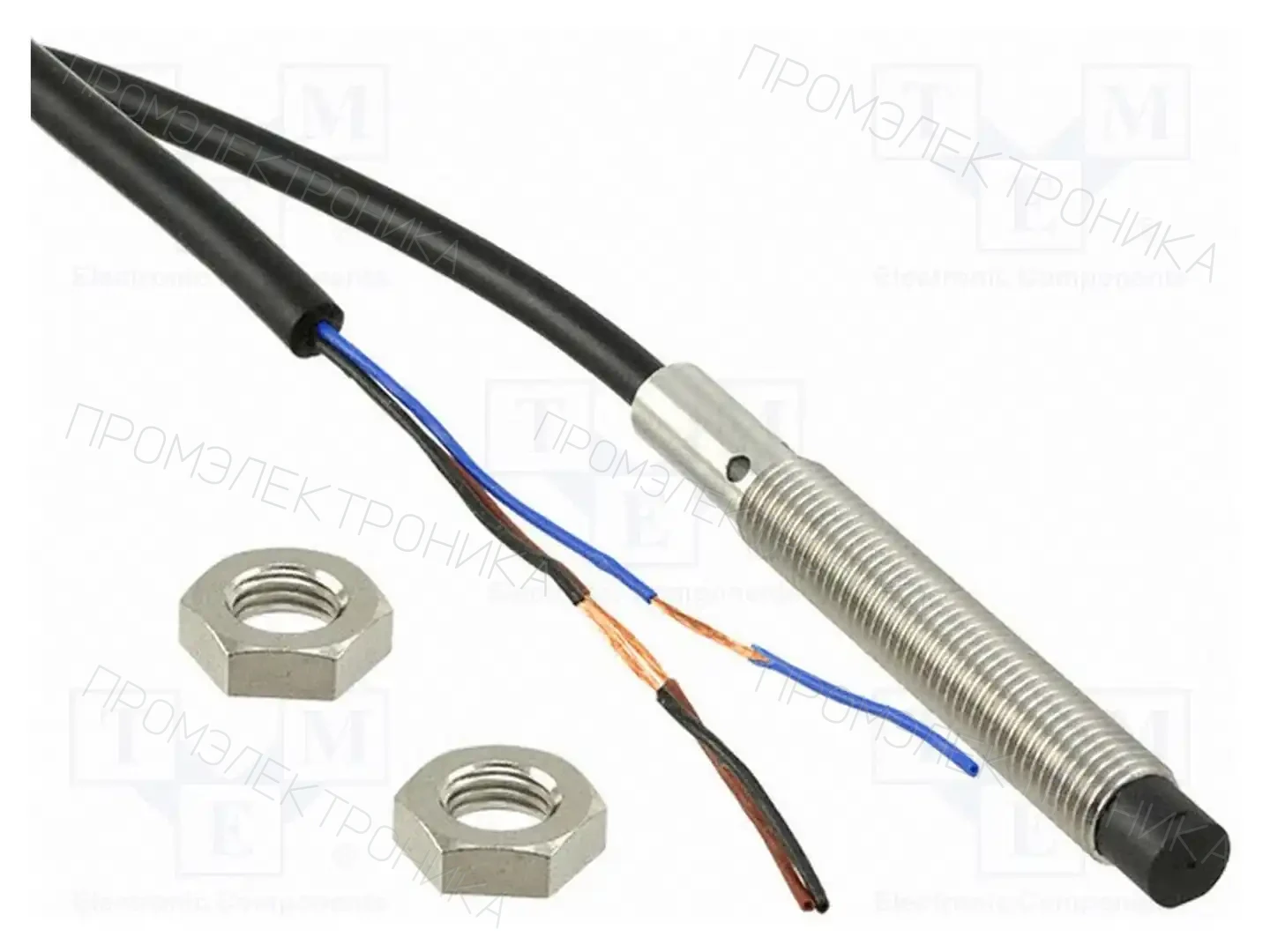 OMRON E2B-S08LN02-WP-C2 5M — Датчики индукционные цилиндрические DC