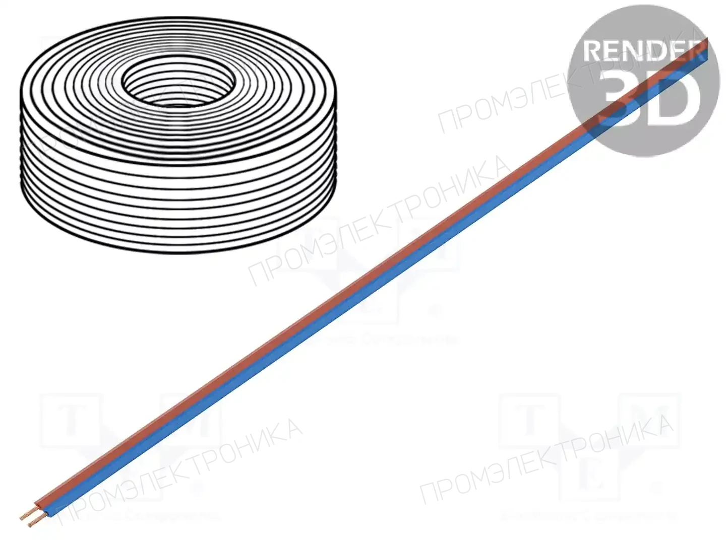 DONAU ELEKTRONIK 114-02 — Провода многожильные неекранированные