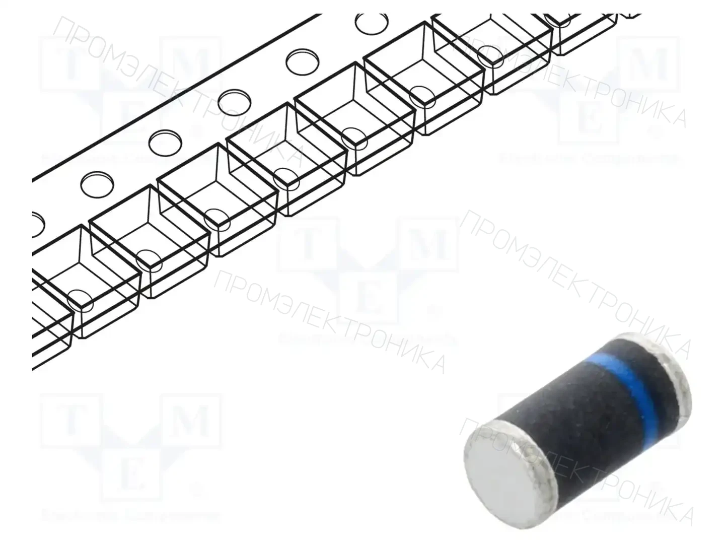 VISHAY TGL41-33A-E3/96 — Диоды TVS SMD однонаправленные