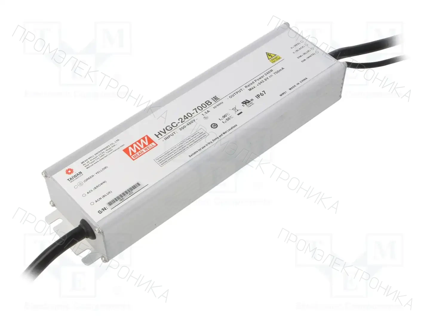 MEAN WELL HVGC-240-700B — Блоки питания для LED