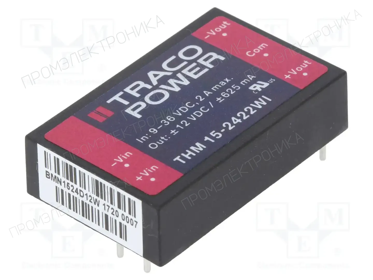 TRACO POWER THM 15-2422WI — Преобразователи DC/DC