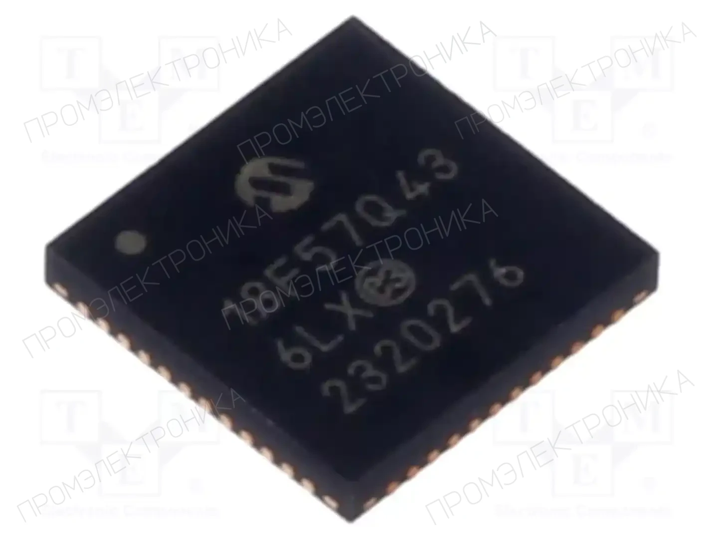 Microchip Technology PIC18F57Q43-I/6LX — Линейка PIC 8-bit