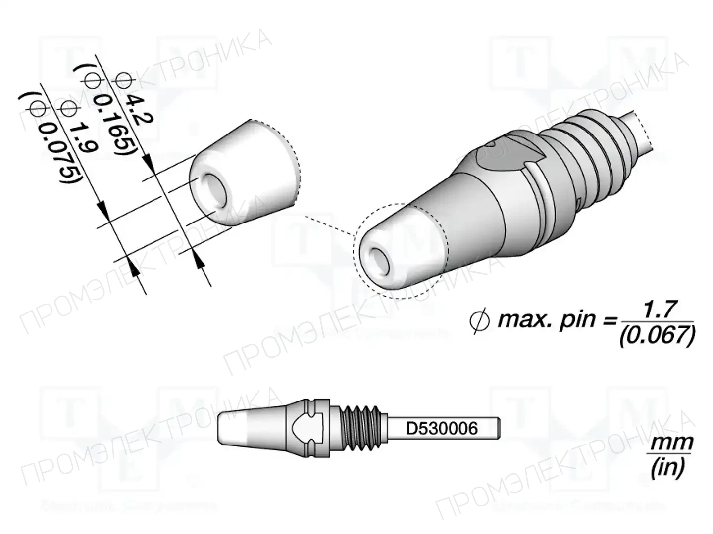 JBC TOOLS D530006 — Распаечные жала