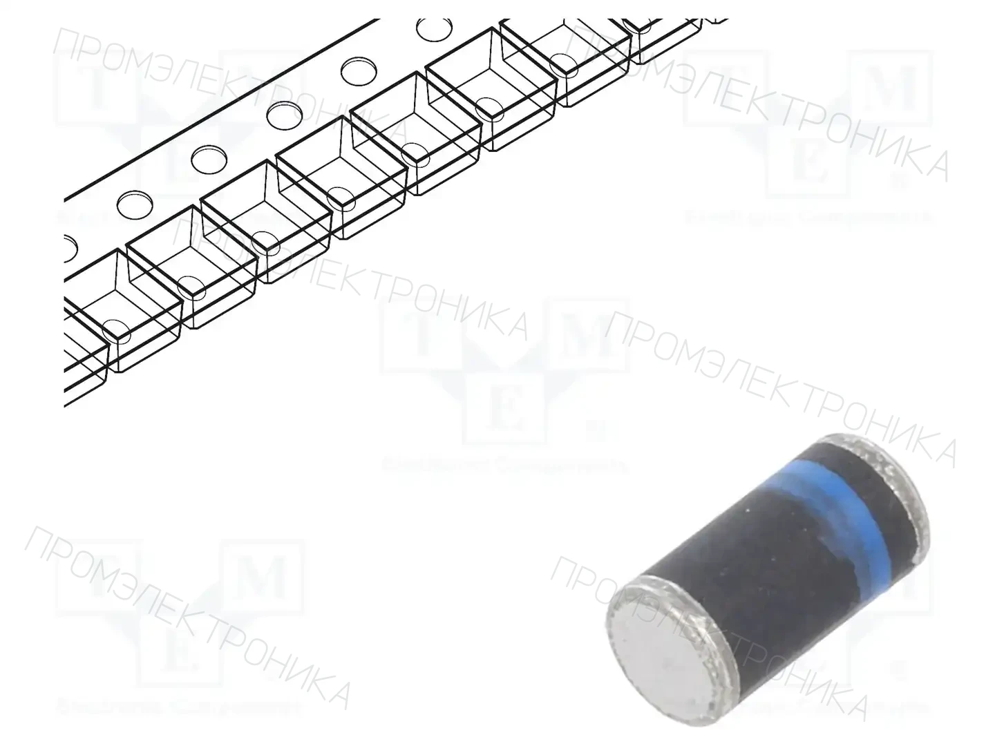 TAIWAN SEMICONDUCTOR LL5817 L0G — Диоды Шотки SMD