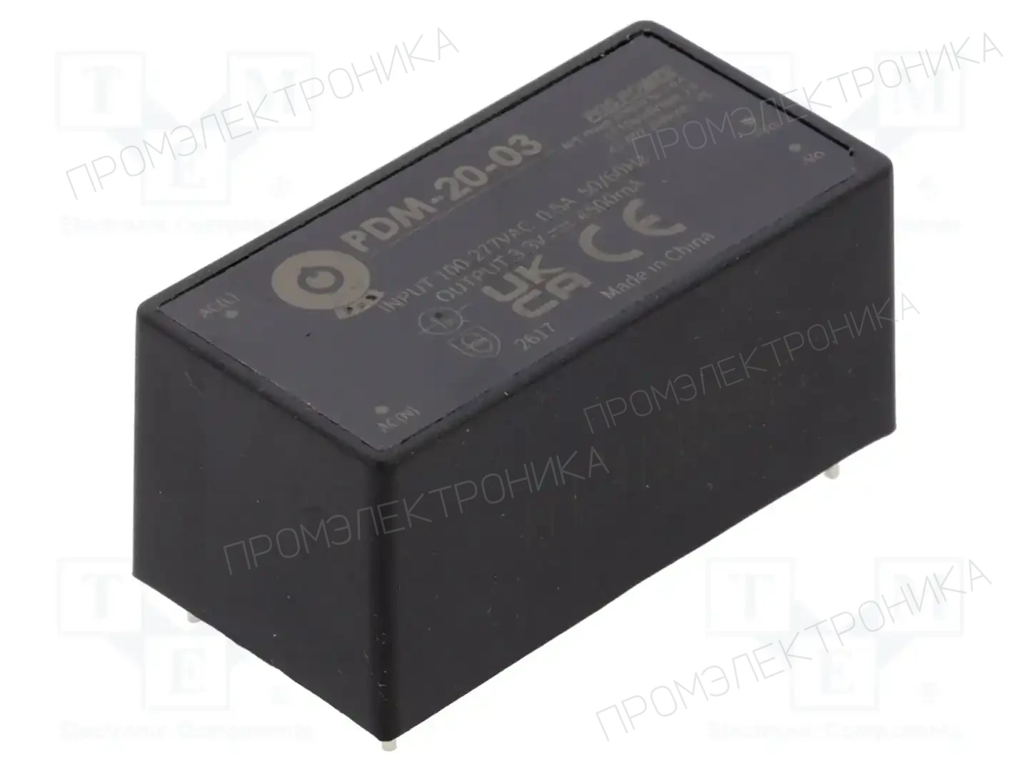 POS PDM-20-03 — Преобразователи AC/DC для PCB