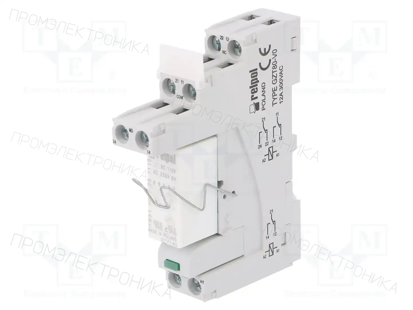 RELPOL PI84T-110DC-M43G-TS-3012-V0 — Реле электромагн. - наборы
