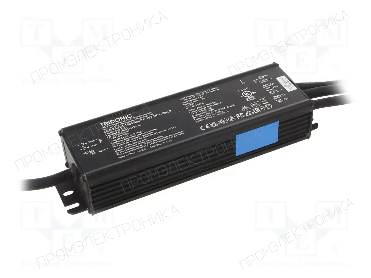 TRIDONIC 28003555 — Блоки питания для LED