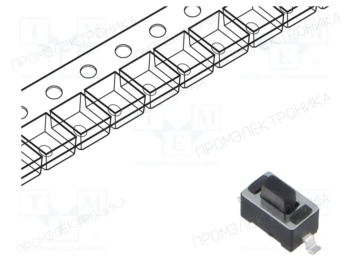 CONNFLY DS1042-03-22KKR13010 — Микропереключатели TACT