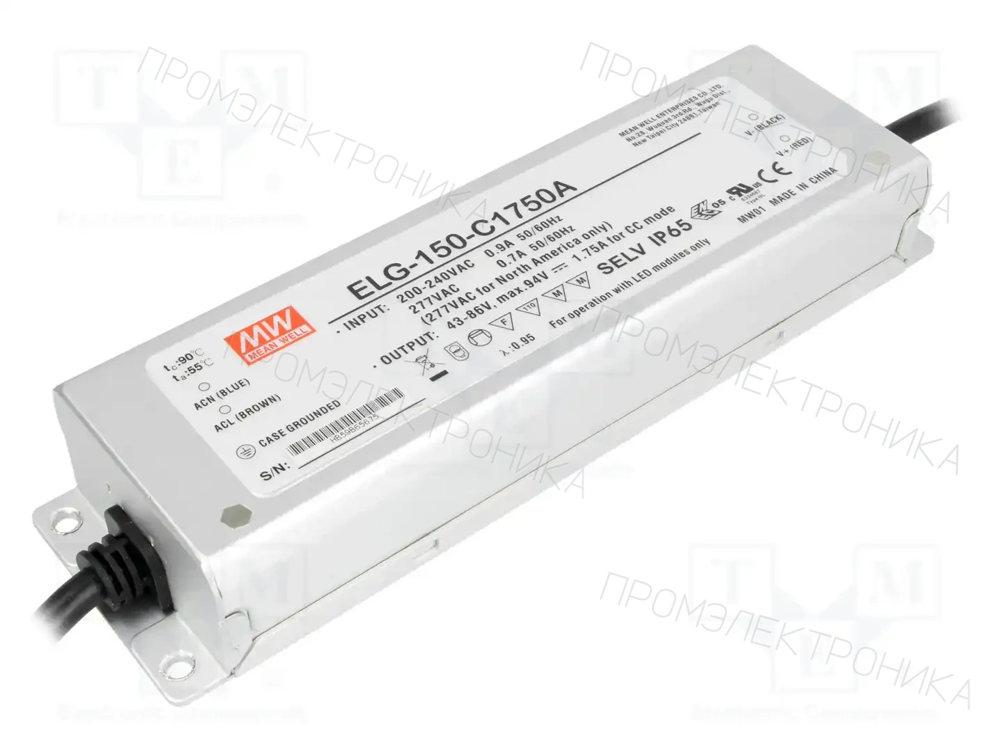 MEAN WELL ELG-150-C1750A — Блоки питания для LED