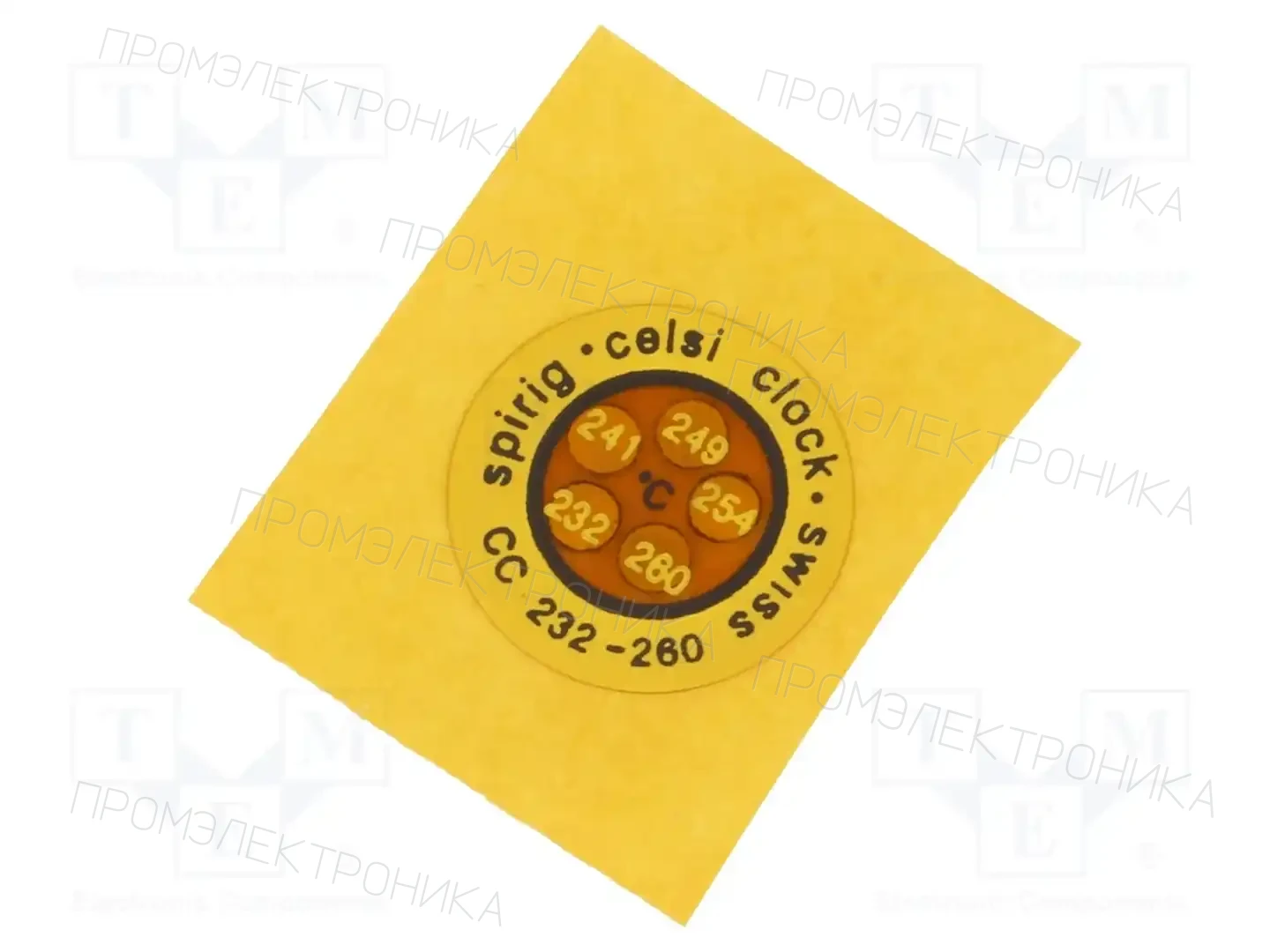 SPIRIG CC-232/260 — Термоиндикаторные этикетки