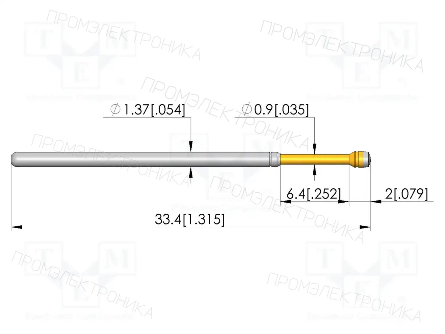 INGUN HSS-100 305 150 S 2000 — Измерительные щупы