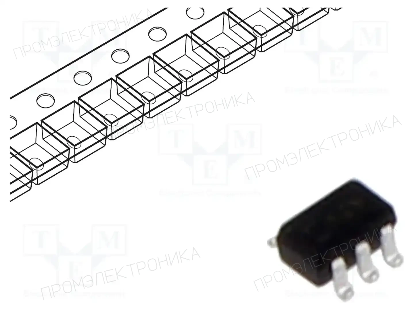 DIODES INCORPORATED DMN32D2LDF-7 — Транзисторы многоканальные