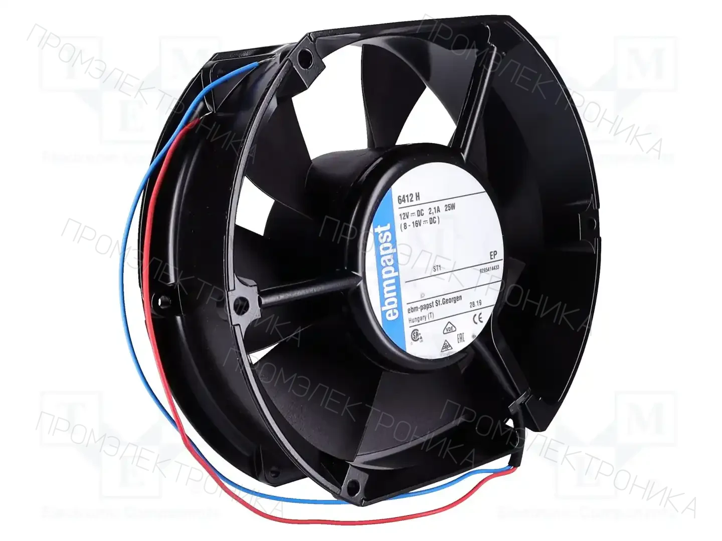 EBM-PAPST 6412H — Вентиляторы DC 12V
