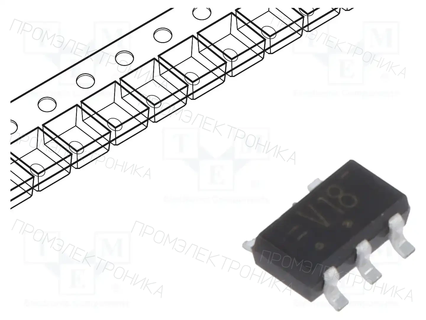 NEXPERIA 74LVC1G18GV,125 — Декодеры, мультиплексоры, переключатели