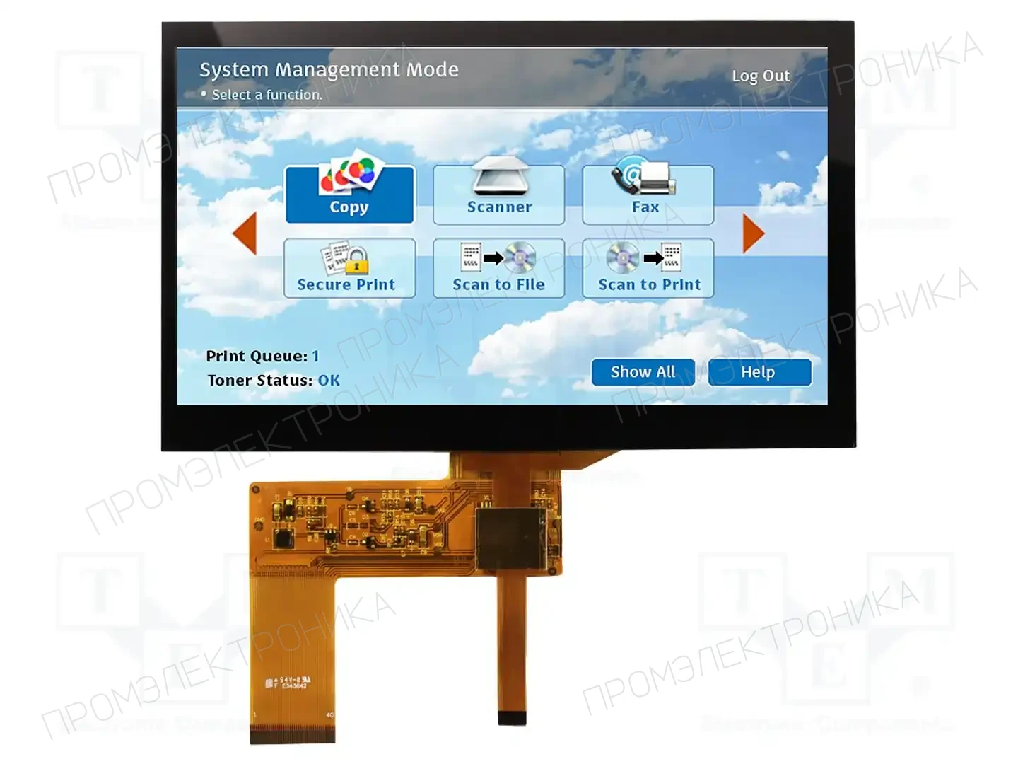 NEWHAVEN DISPLAY INTERNATIONAL NHD-7.0-800480EF-ASXN#-CTP — Дисплеи TFT