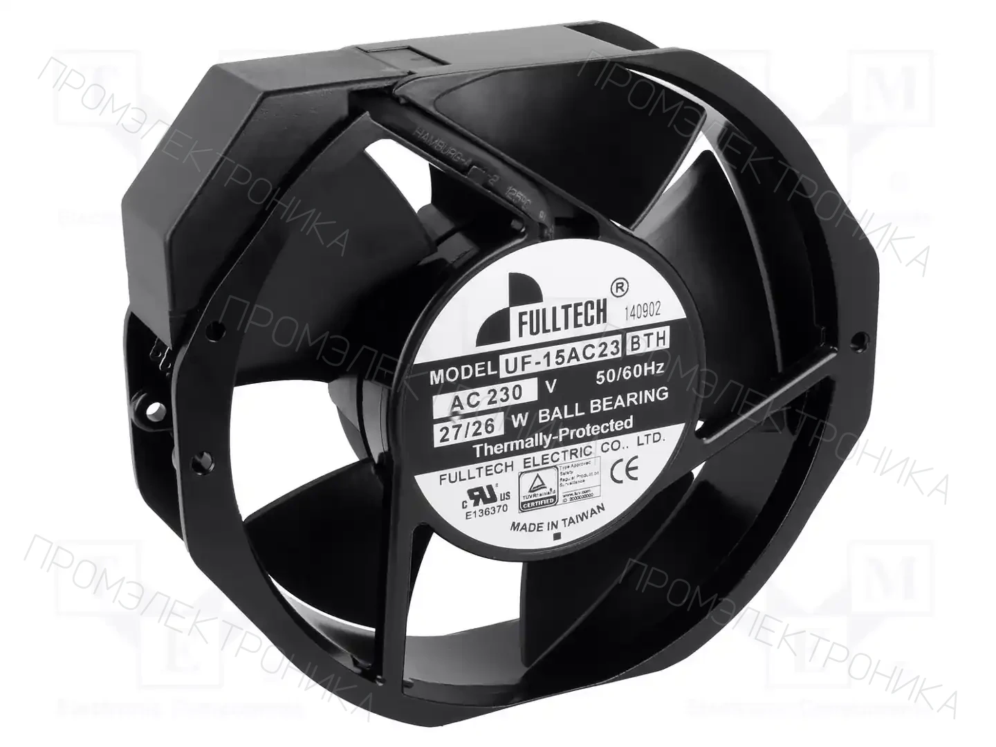 FULLTECH UF15AC23BTH — Вентиляторы AC 230V