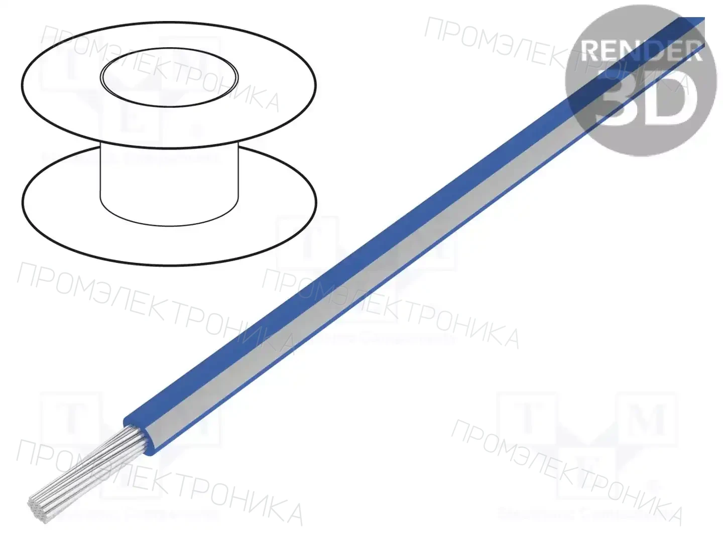 HELU 60414 — Провода одножильные - тросик
