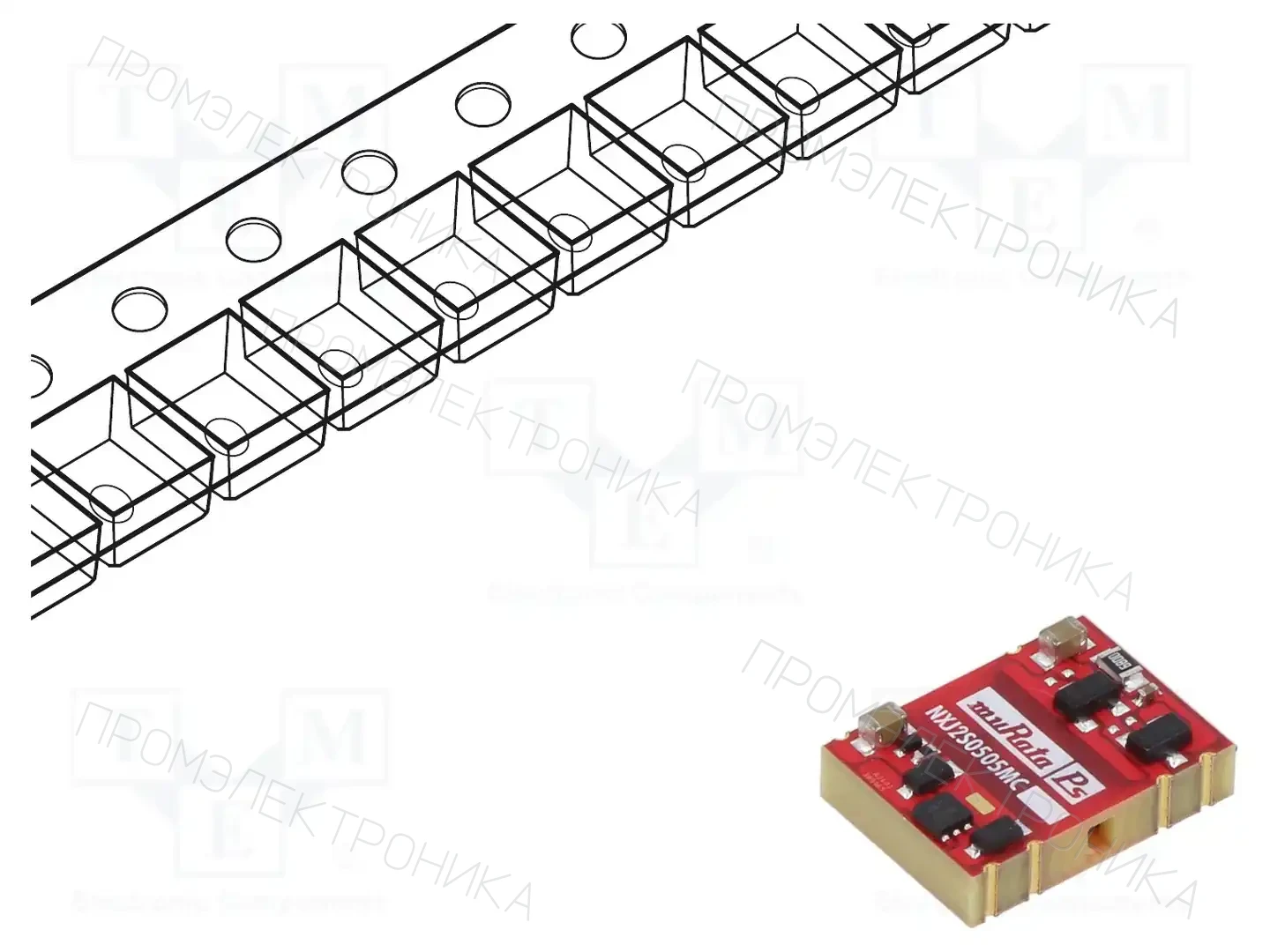 Murata Power Solutions NXJ2S0505MC-R7 — Преобразователи DC/DC