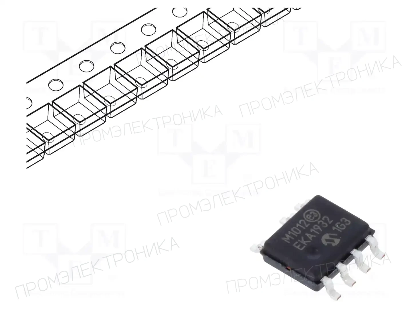 Microchip Technology MCP1012-V/EKA — Регуляторы напряжения - микросхемы ШИМ