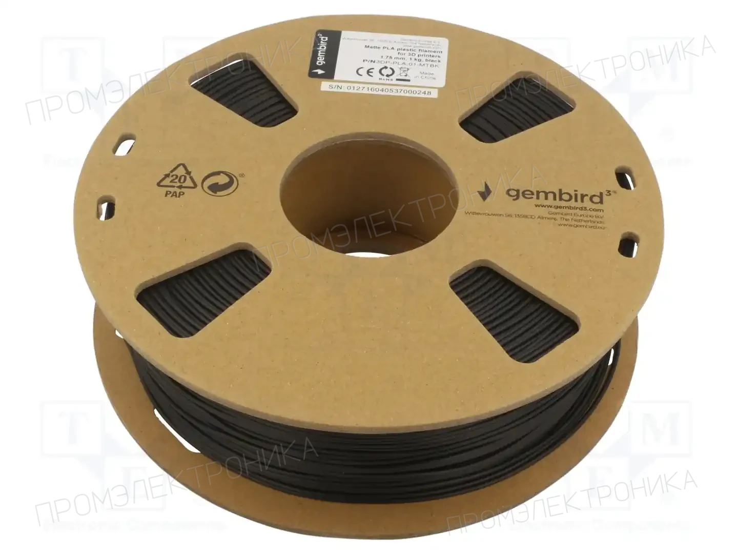 GEMBIRD 3DP-PLA-01-MTBK — Принтеры 3D и аксессуары