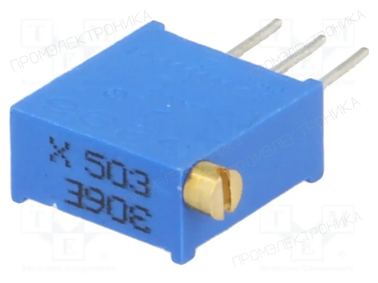 SR PASSIVES T910X-50K — Потенциометры THT многооборотные 3/8 дм