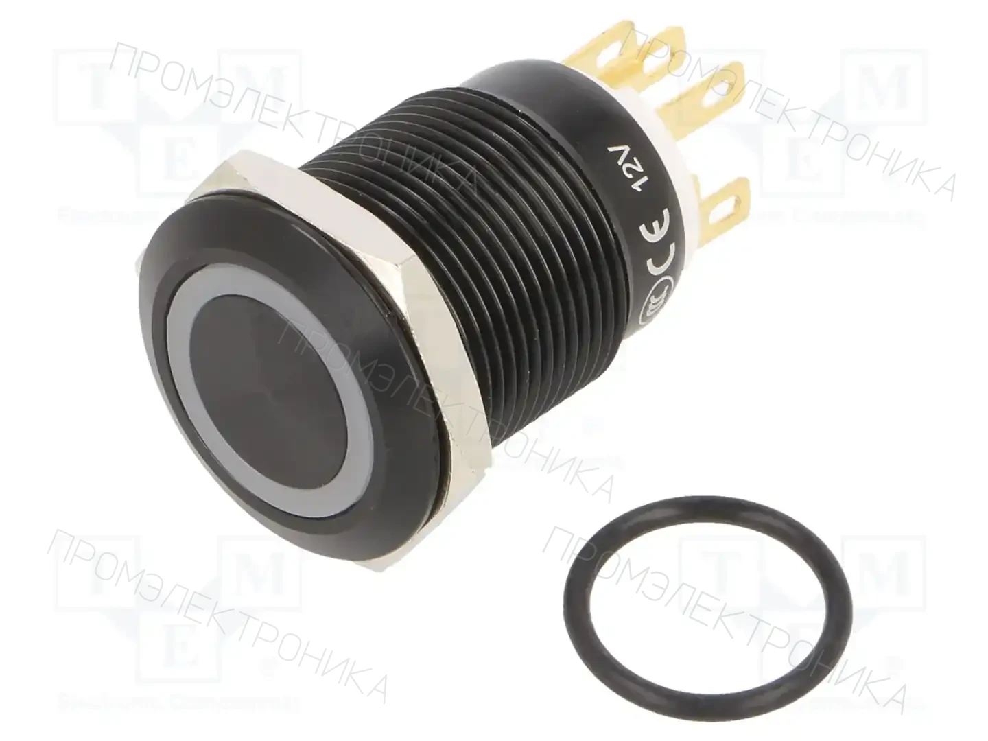 ONPOW LAS1GQF-11E/R/12V/A — Переключатели кнопочные