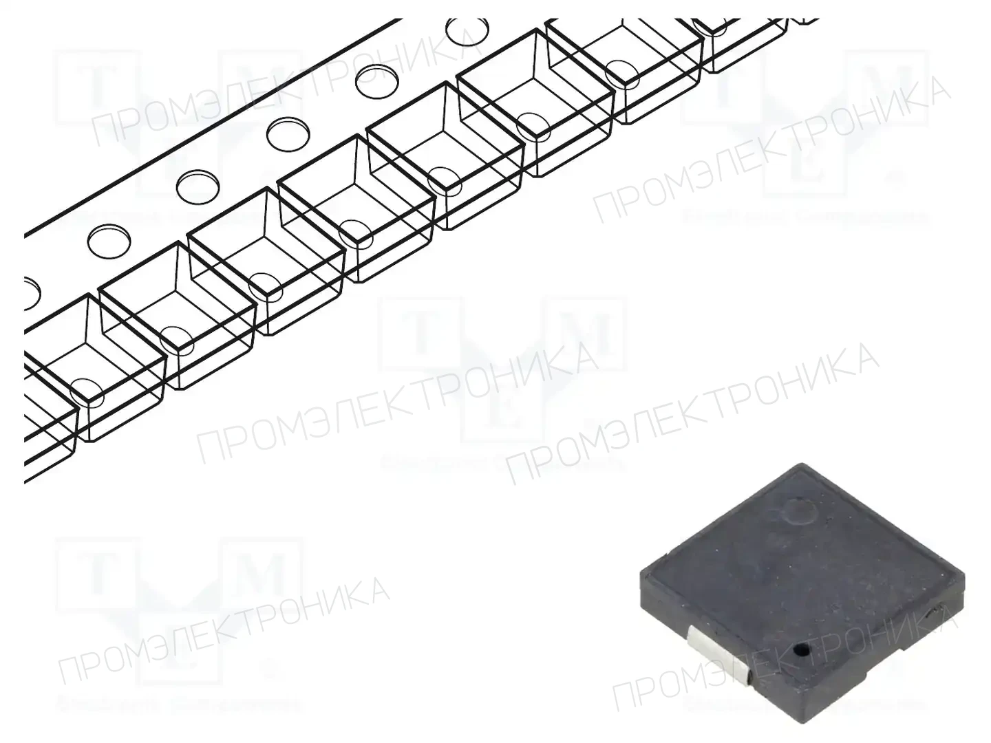 LOUDITY PT86-091948LMR — Сигнализаторы пьезоэлект. без генератора