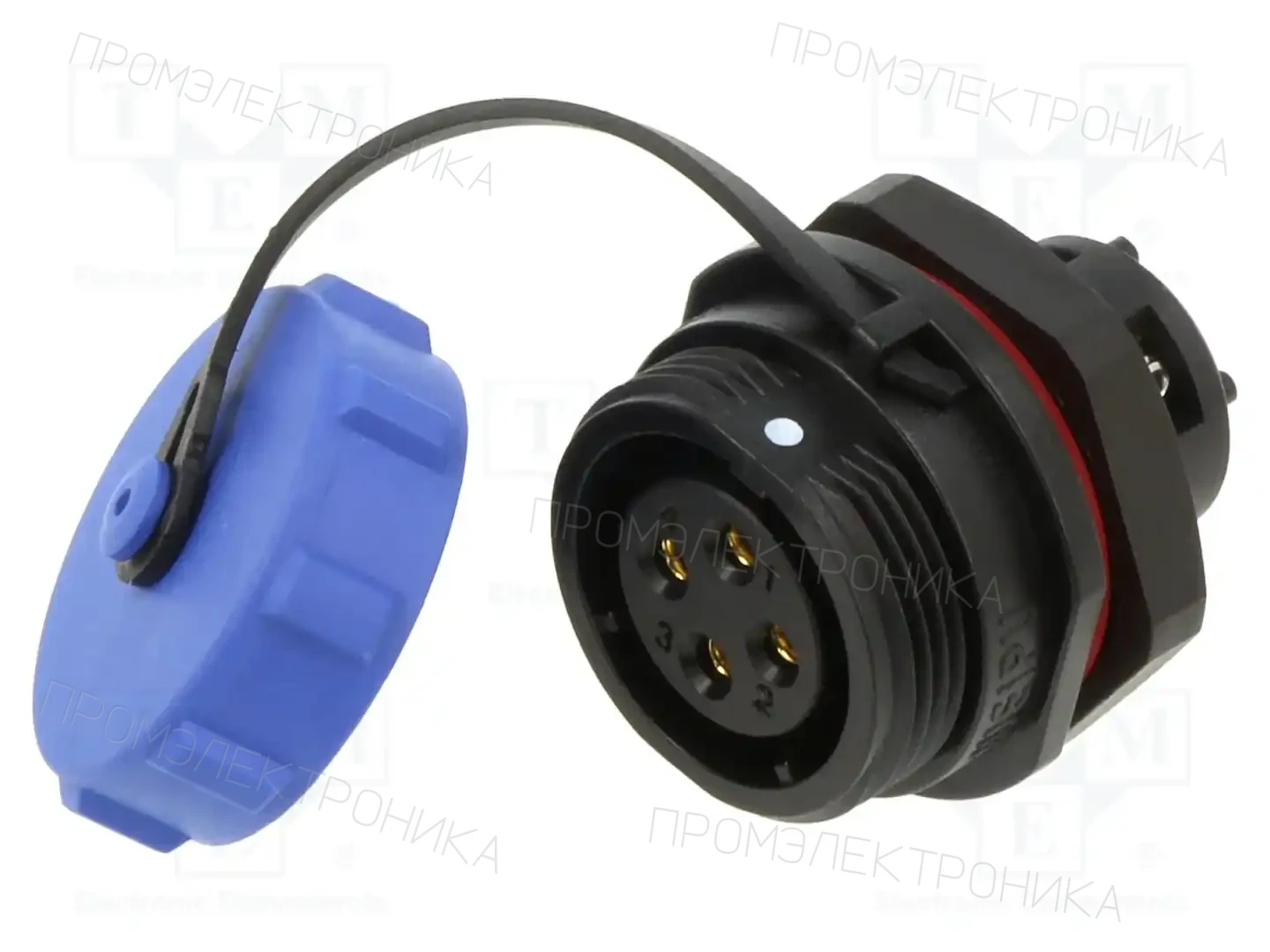 WEIPU SP1712/S4B-9C — Разъeмы