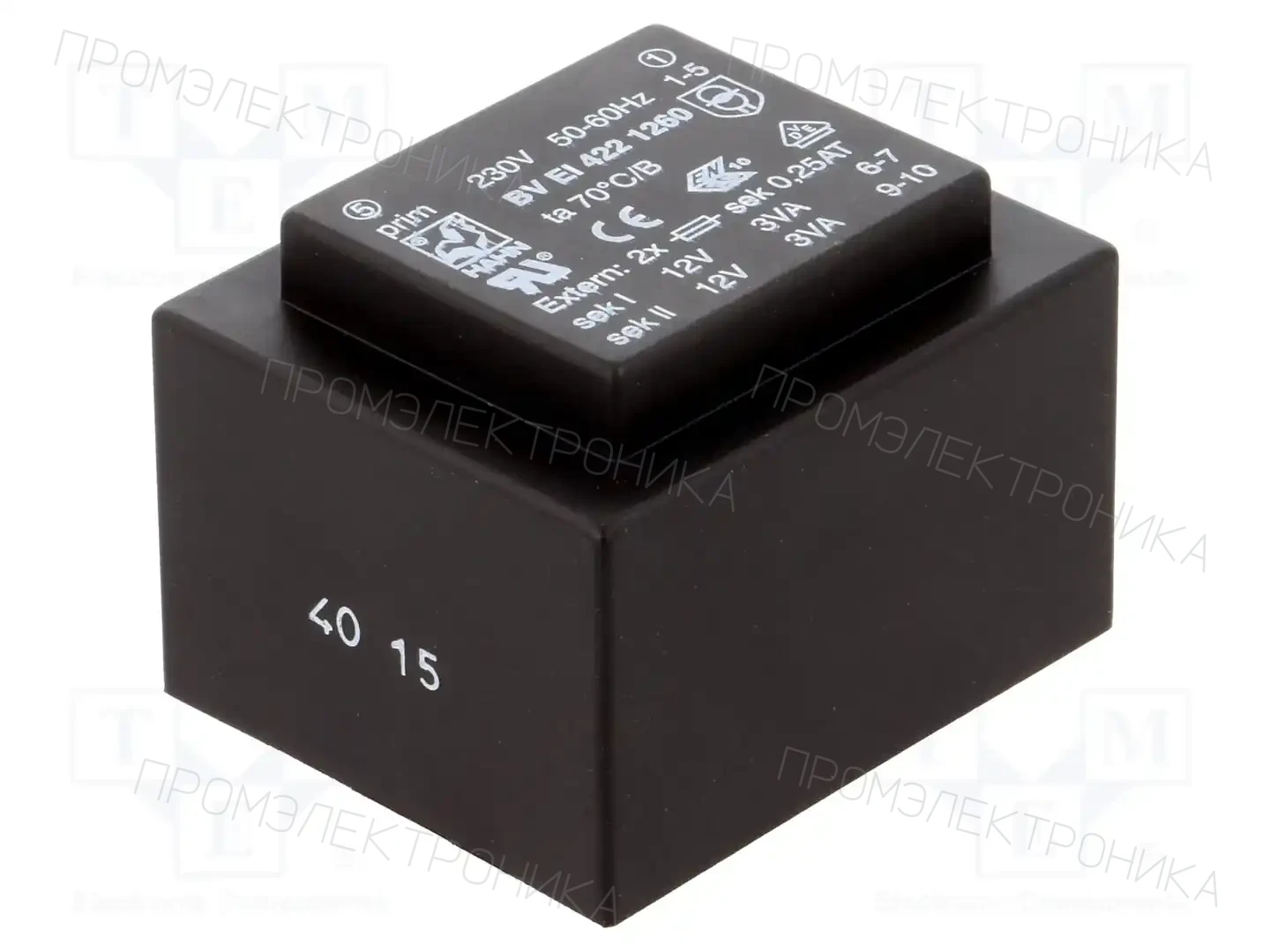 HAHN BV EI 422 1260 — Трансформаторы PCB