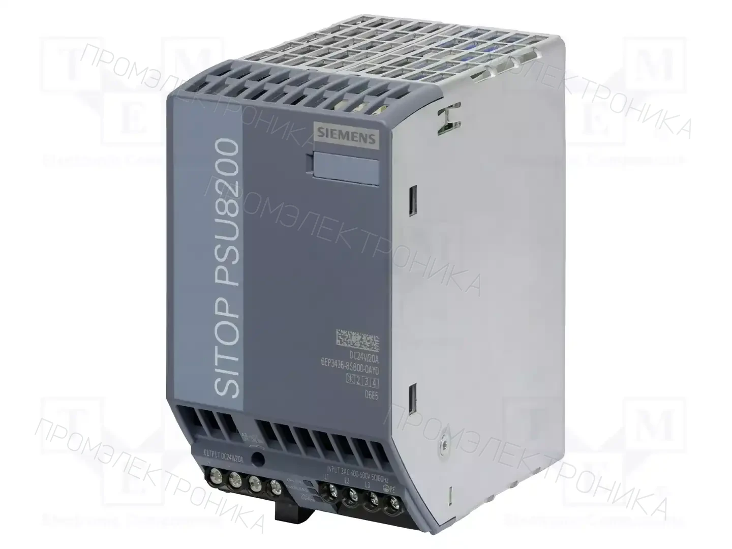 SIEMENS 6EP3436-8SB00-0AY0 — Блоки питания на DIN-рейку