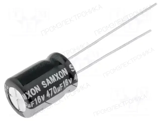SAMXON EGT477M1CF12RR4HP-R — Конденсаторы электролитические THT