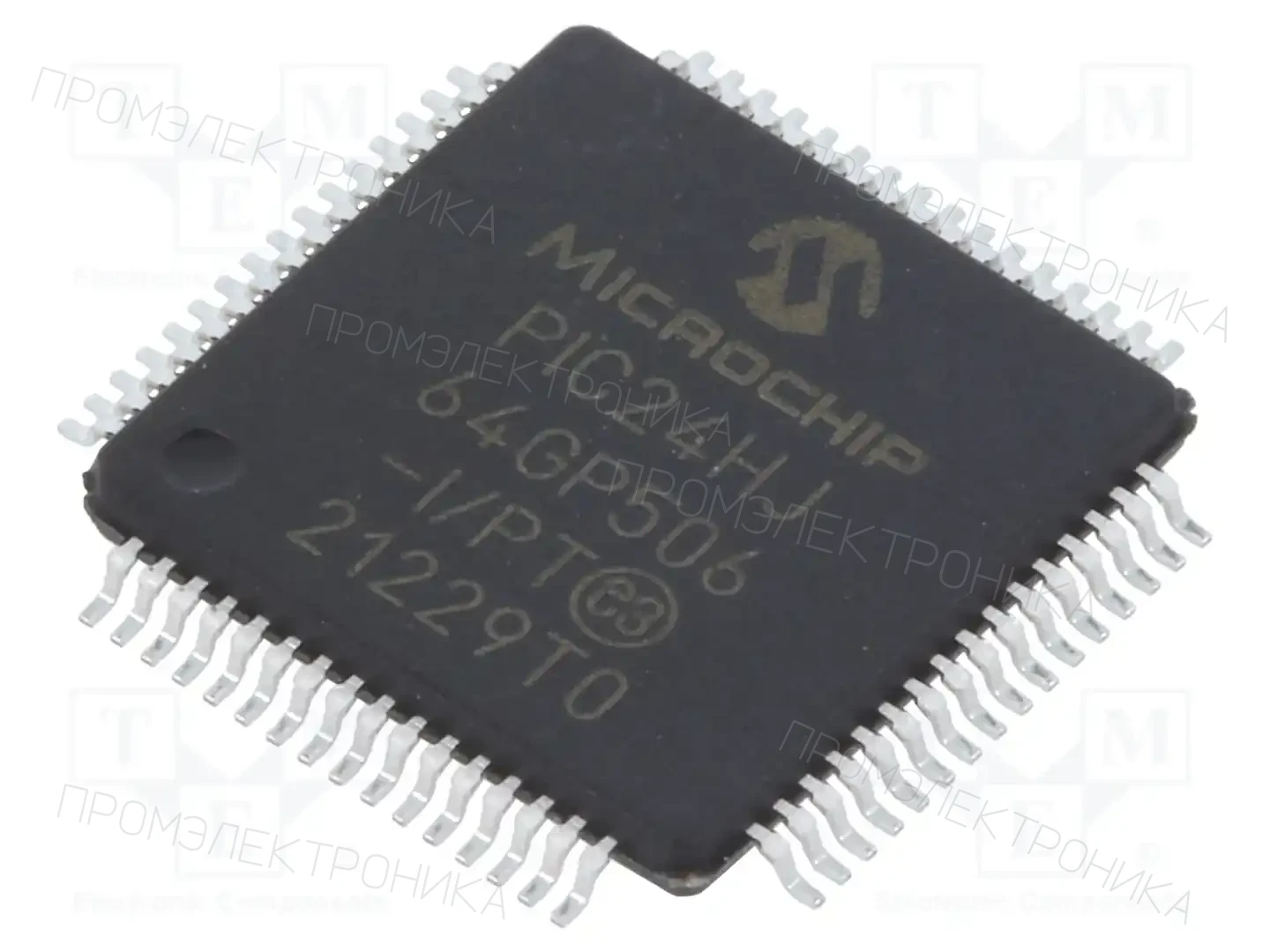 Microchip Technology PIC24HJ64GP506-I/PT — Линейка PIC 16-bit