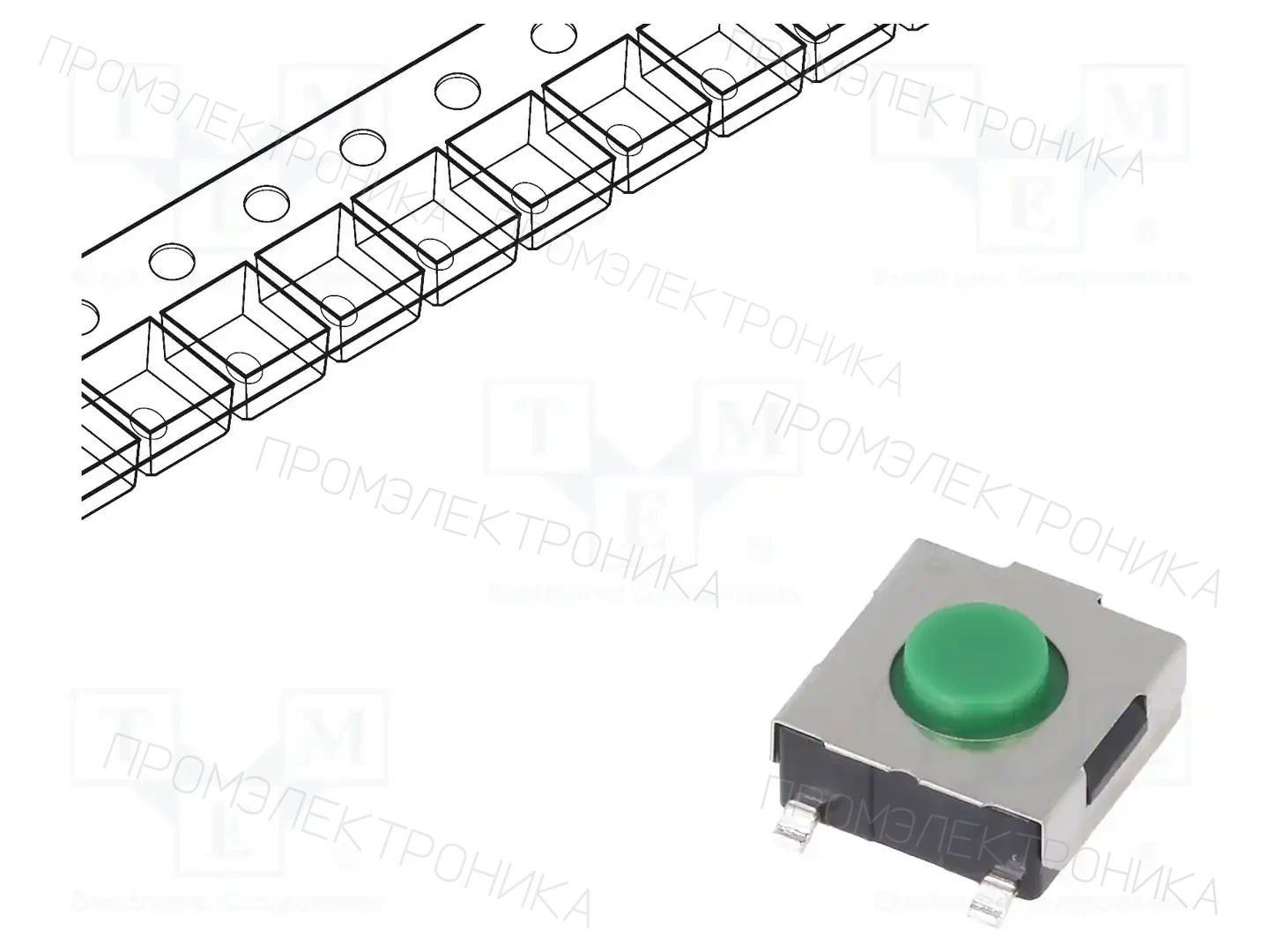 ALPS SKHMQLE010 — Микропереключатели TACT