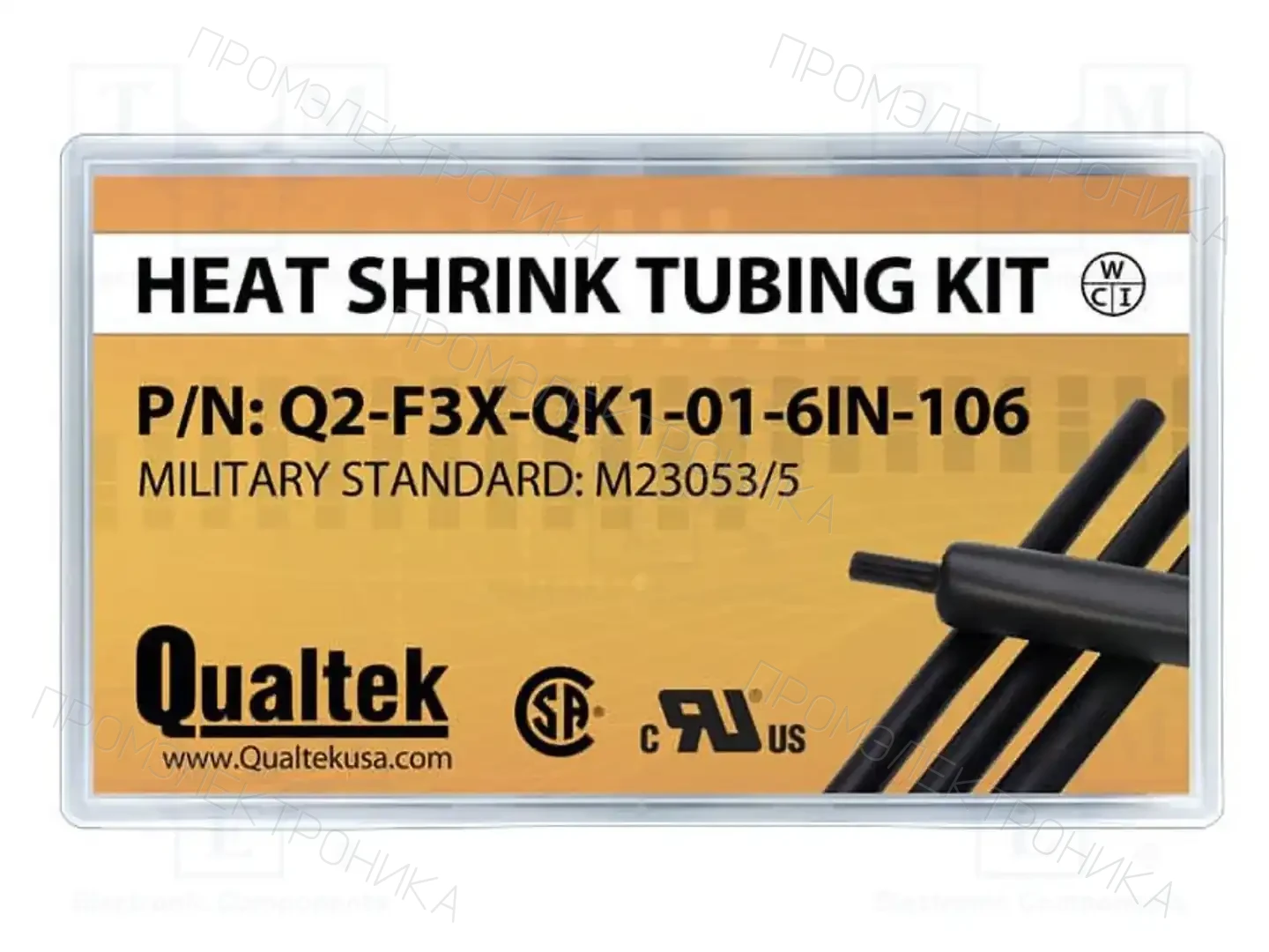 Qualtek Electronics Q2-F3X-QK1-01-6IN-106 — Трубки термоусадочные