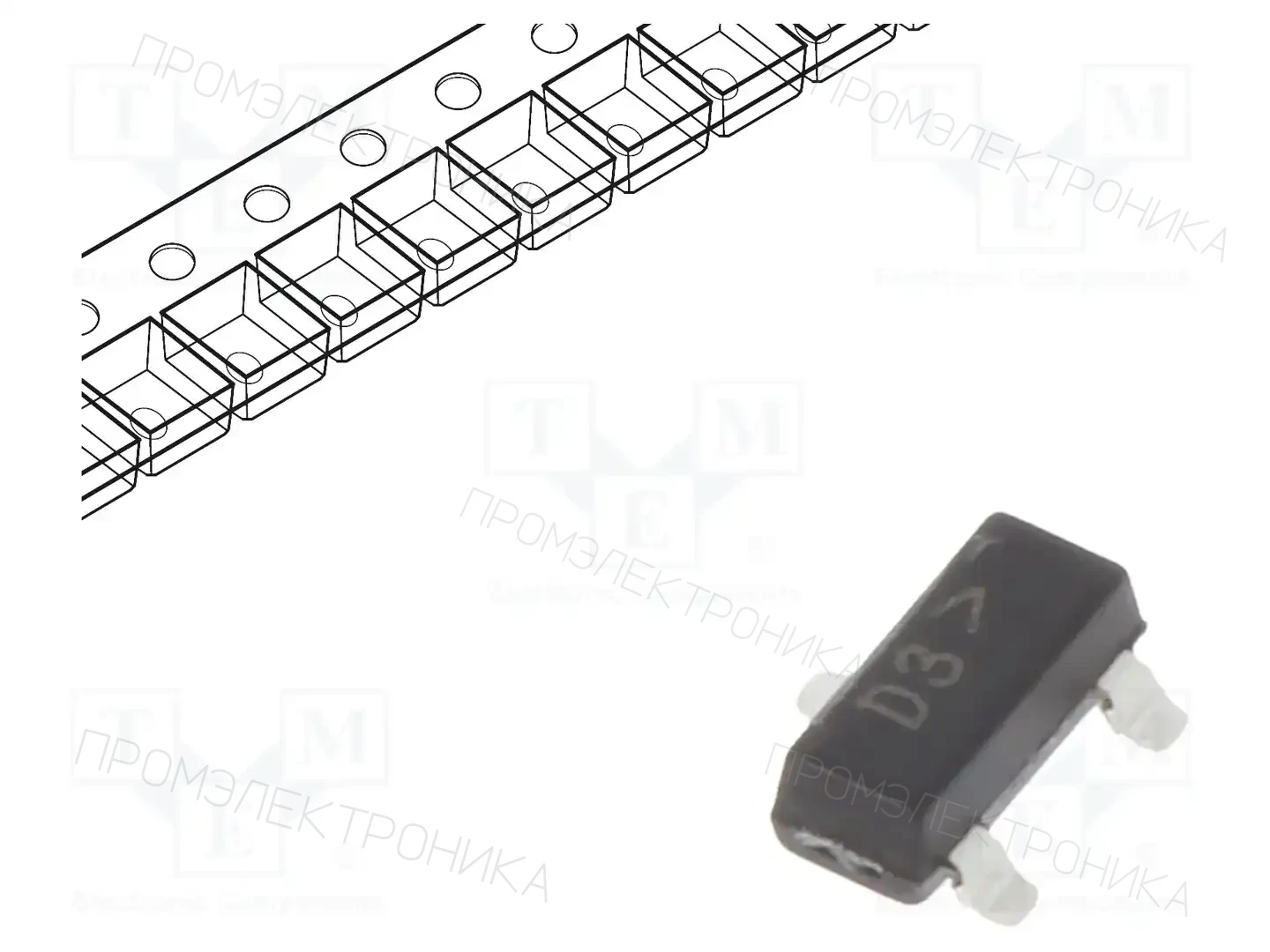 onsemi BCW33LT3G — Транзисторы NPN SMD
