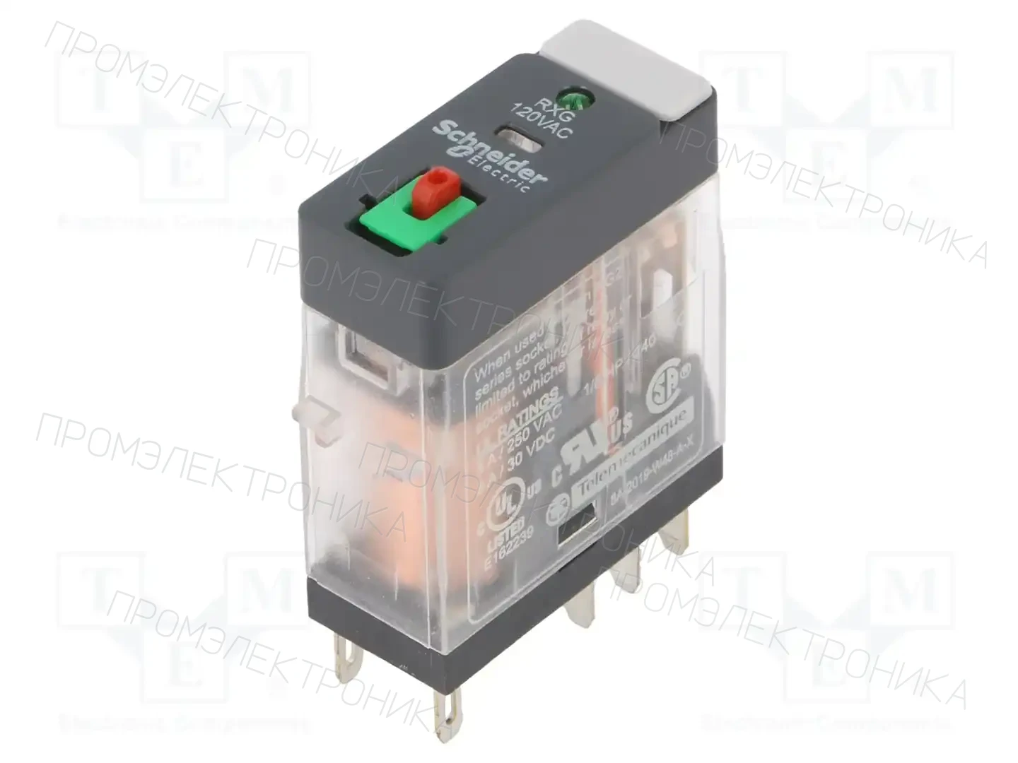 SCHNEIDER ELECTRIC RXG22F7 — Реле электромагн. миниатюрные
