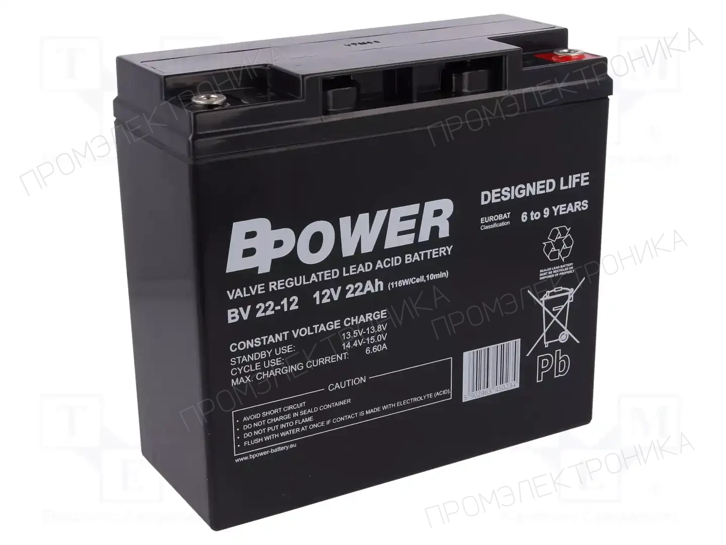 BPOWER BV 22-12 — Аккумуляторы кислотные