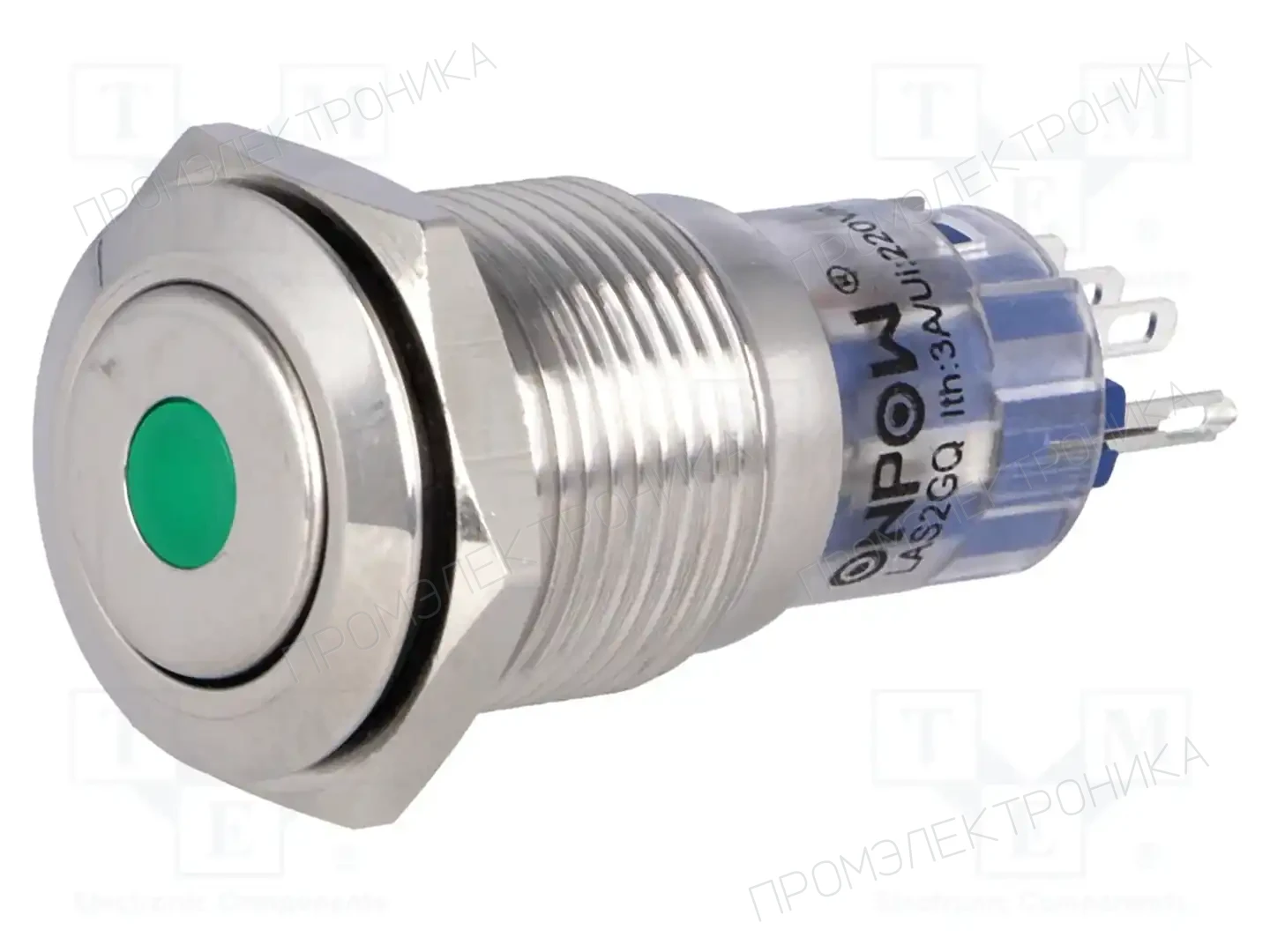 ONPOW LAS2-GQF-11ZD/G24V/S-FP — Переключатели кнопочные
