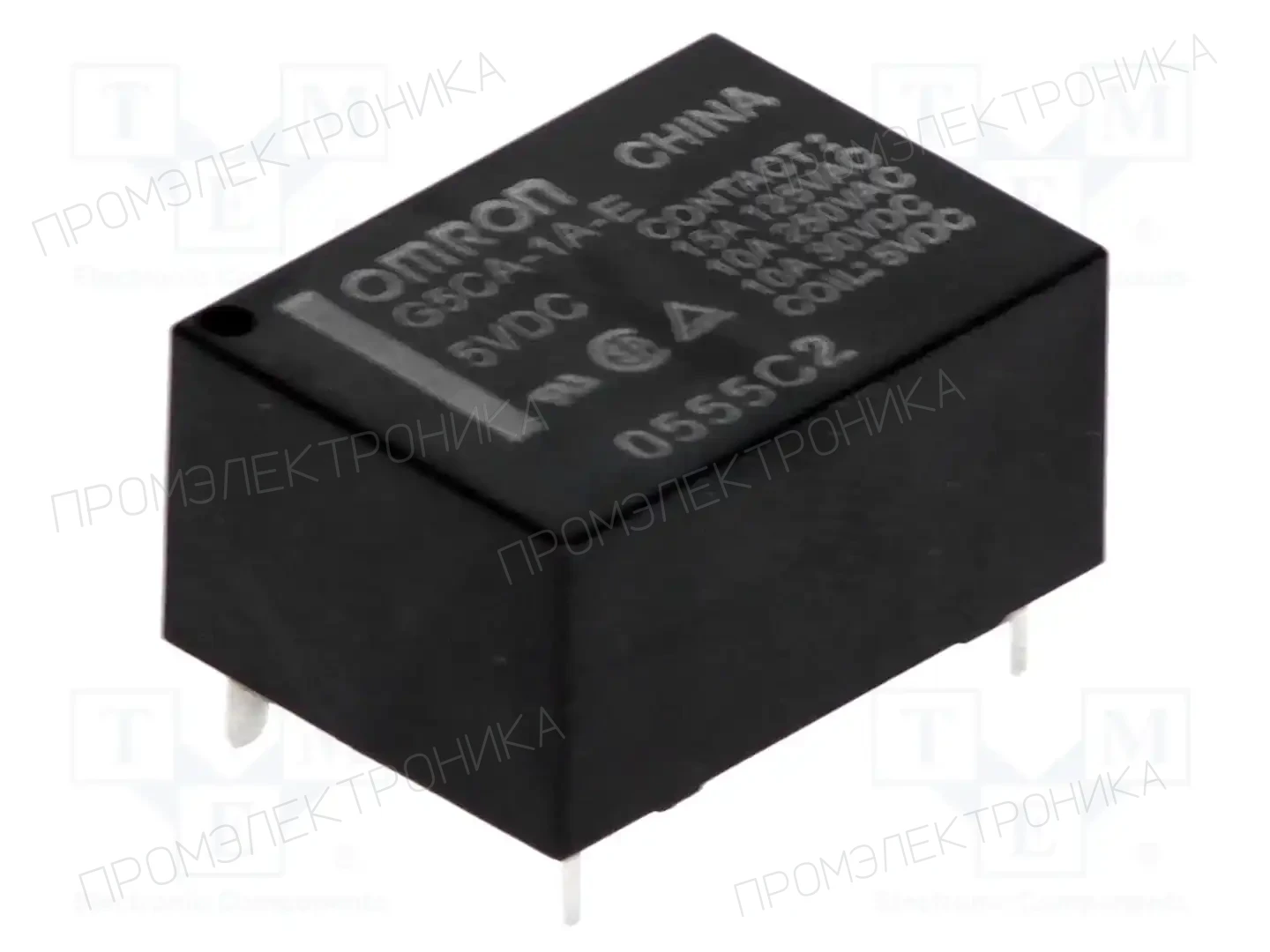 OMRON Electronic Components G5CA-1A-E 5VDC — Реле электромагн. миниатюрные